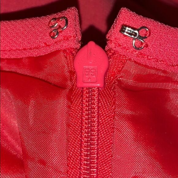 Vintage coral pencil skirt. Size 6 - Picture 4 of 5